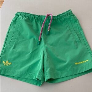 Adidas Pharrell Williams Humanrace Green Shorts Small